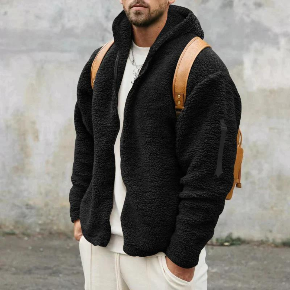 Dmitry - Men's soft zip hoodie