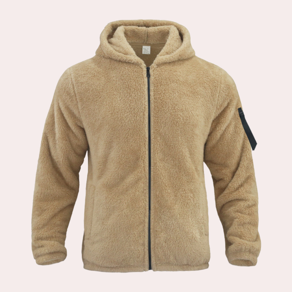 Dmitry - Men's soft zip hoodie