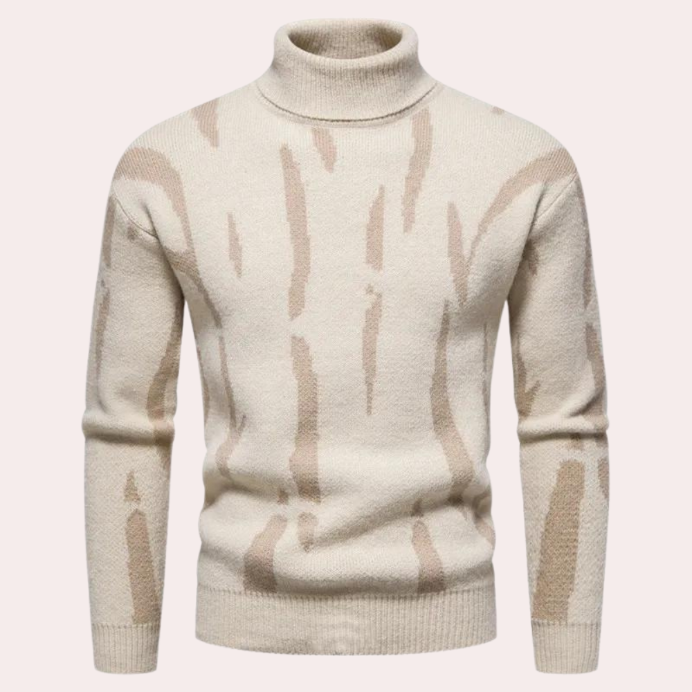 Kostas - Trendy Turtleneck Jumper for Men