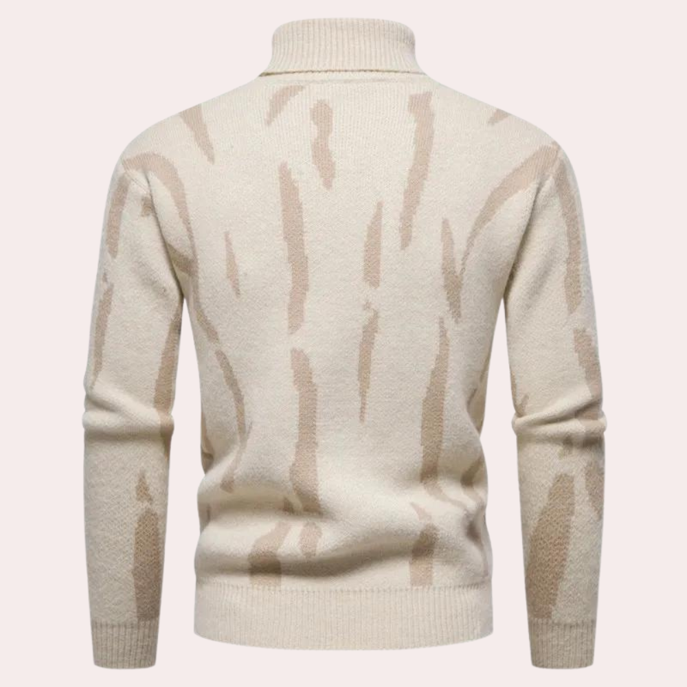 Kostas - Trendy Turtleneck Jumper for Men