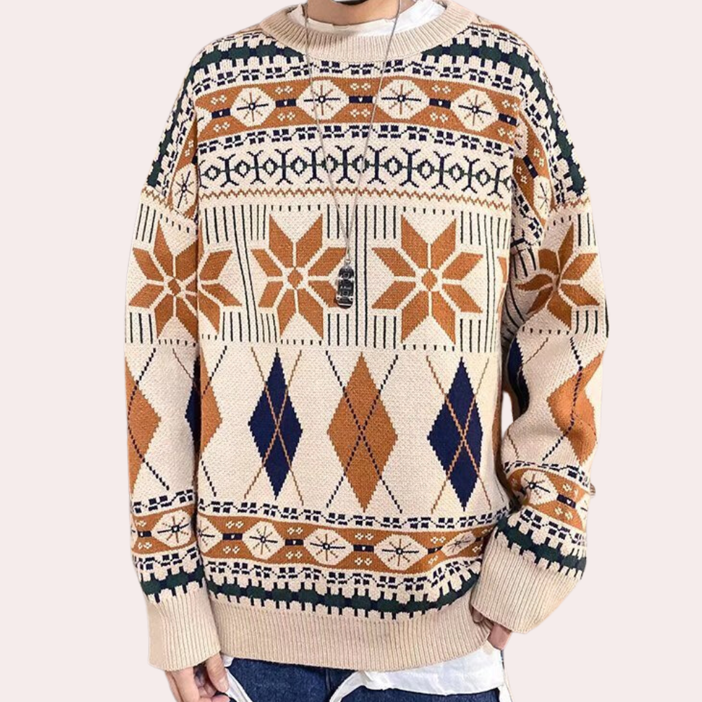 Nicusor - Men's Oversize Knitted Sweater