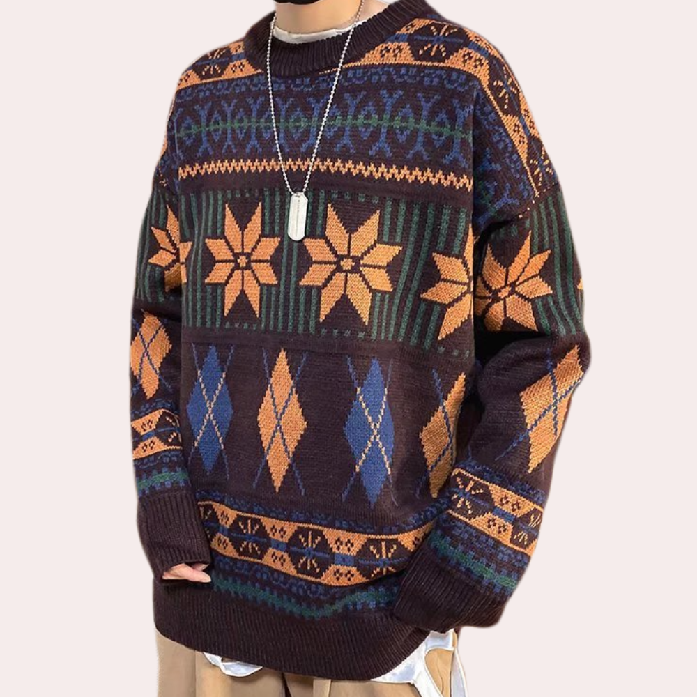 Nicusor - Men's Oversize Knitted Sweater