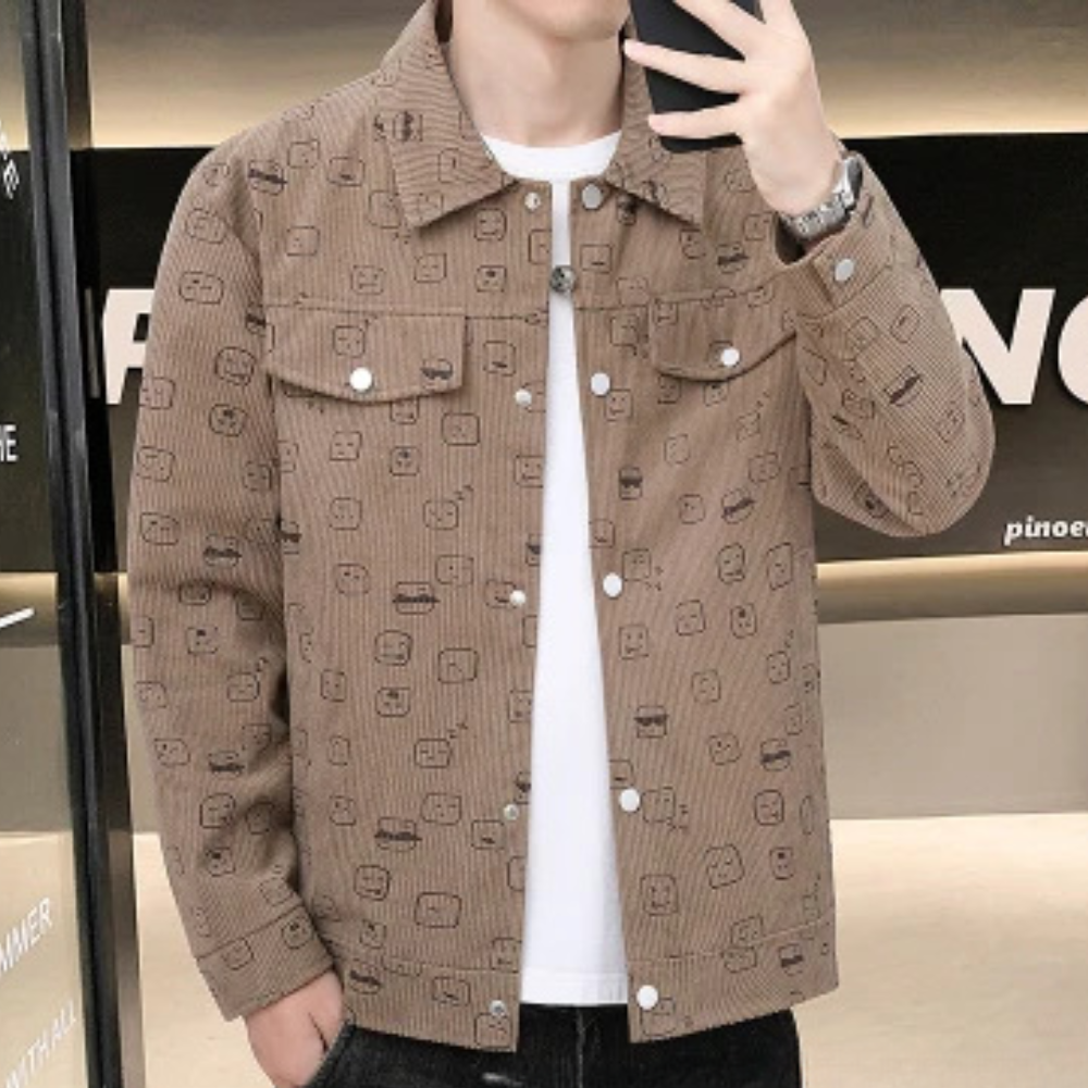 Mark - Trendy Corduroy Jacket for Men