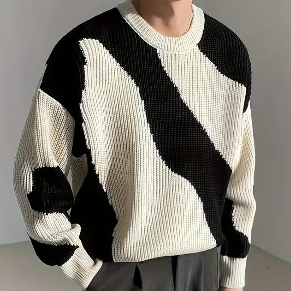 Pavlos - Stylish and Warm Knitted Jumper for Men