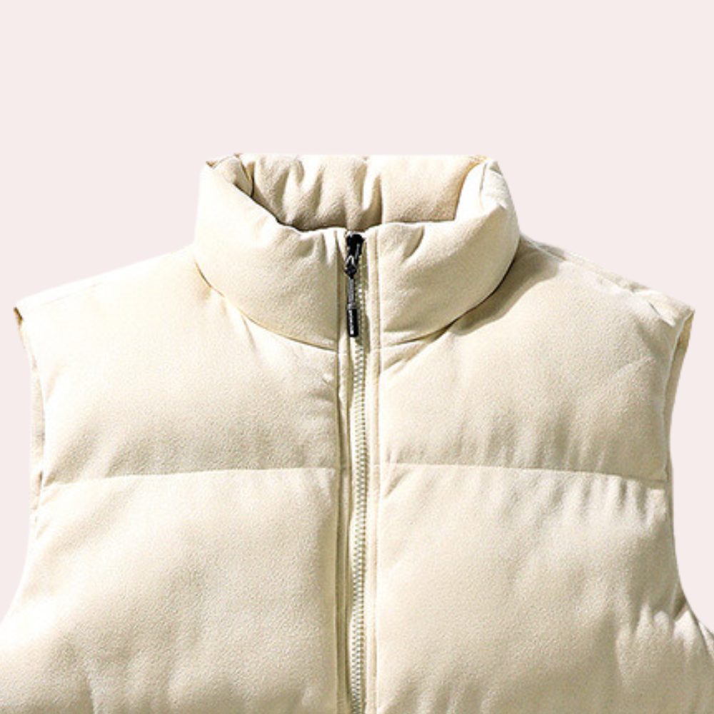 Adorjan - Quilted Winter Waistcoat for Men