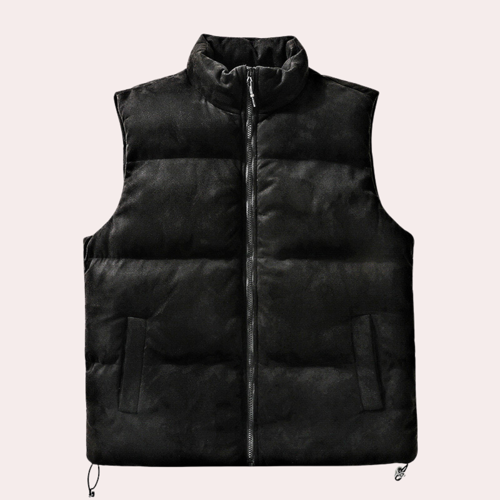 Adorjan - Quilted Winter Waistcoat for Men