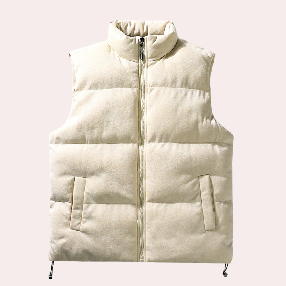 Adorjan - Quilted Winter Waistcoat for Men