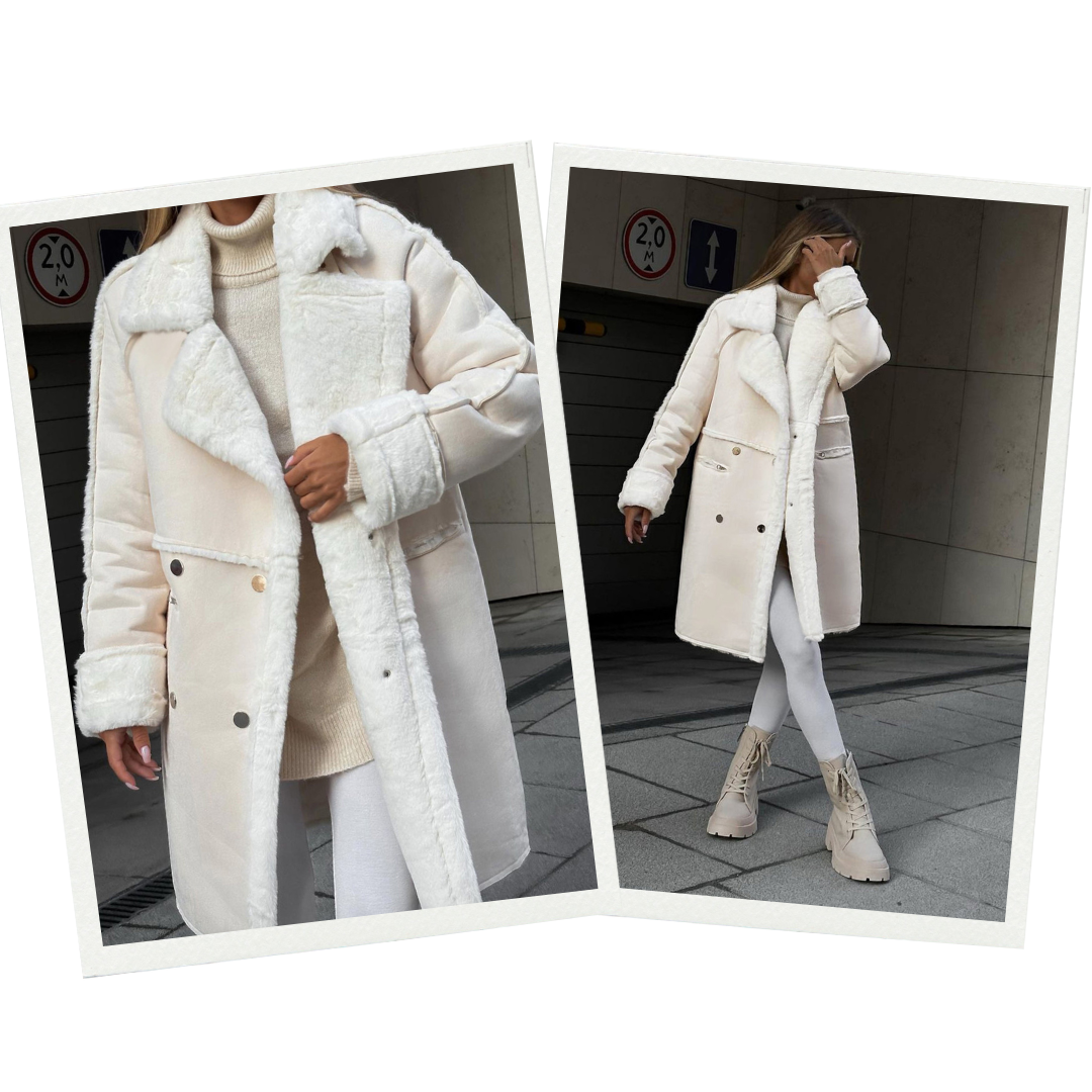 Nedda - Elegant and chic long coat for women