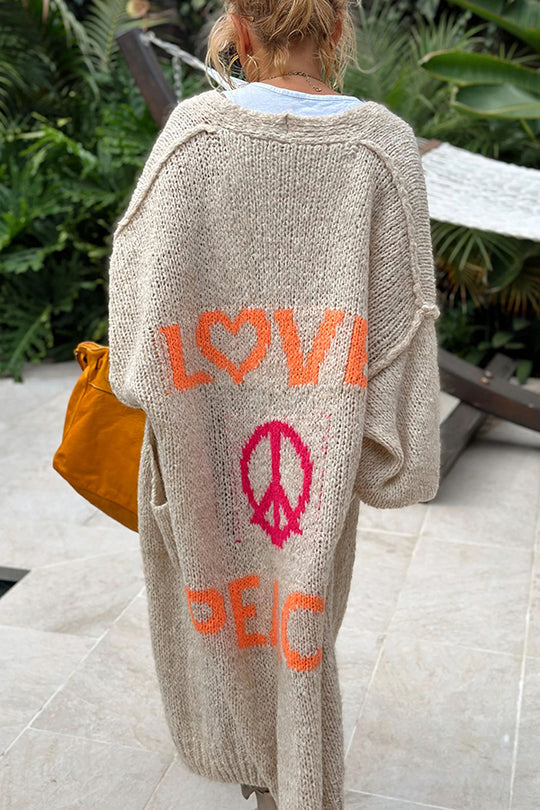Peace Stylish Cardigan for Women