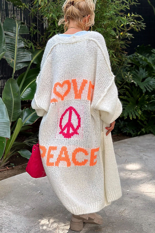 Peace Stylish Cardigan for Women