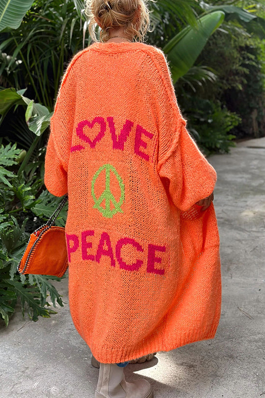 Peace Stylish Cardigan for Women