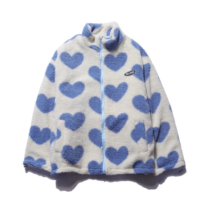 Double Sided Heart Jacket for Women