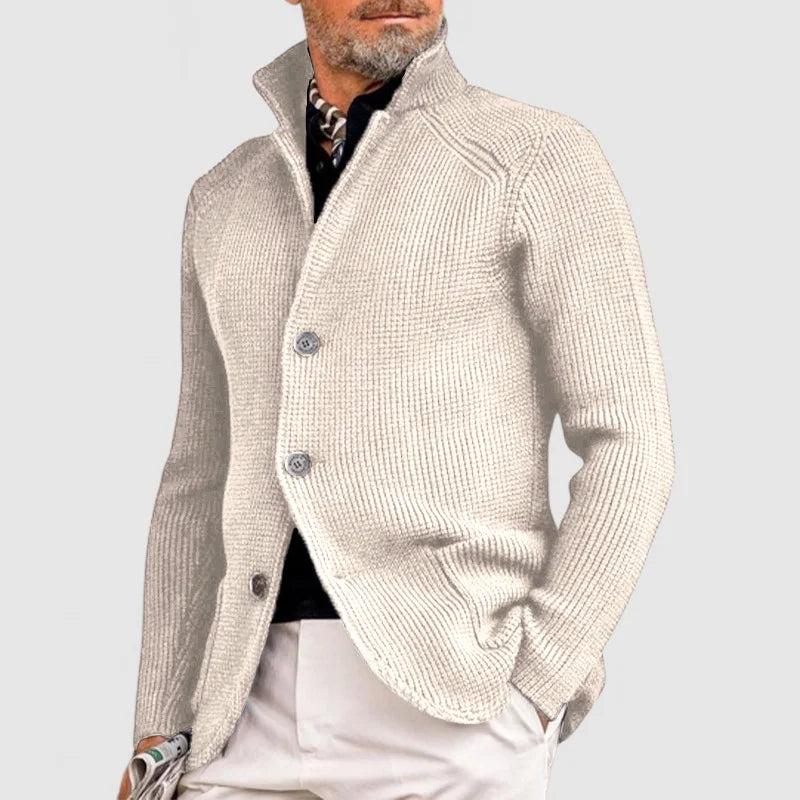 Edward - Men's Knitted Cardigan for Timeless Style