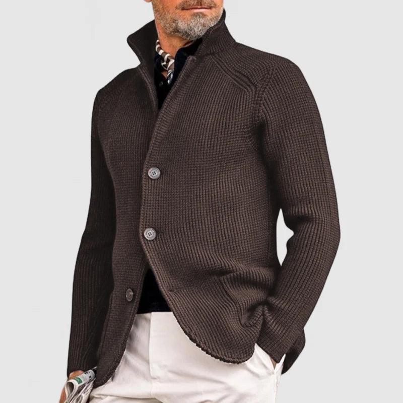 Edward - Men's Knitted Cardigan for Timeless Style