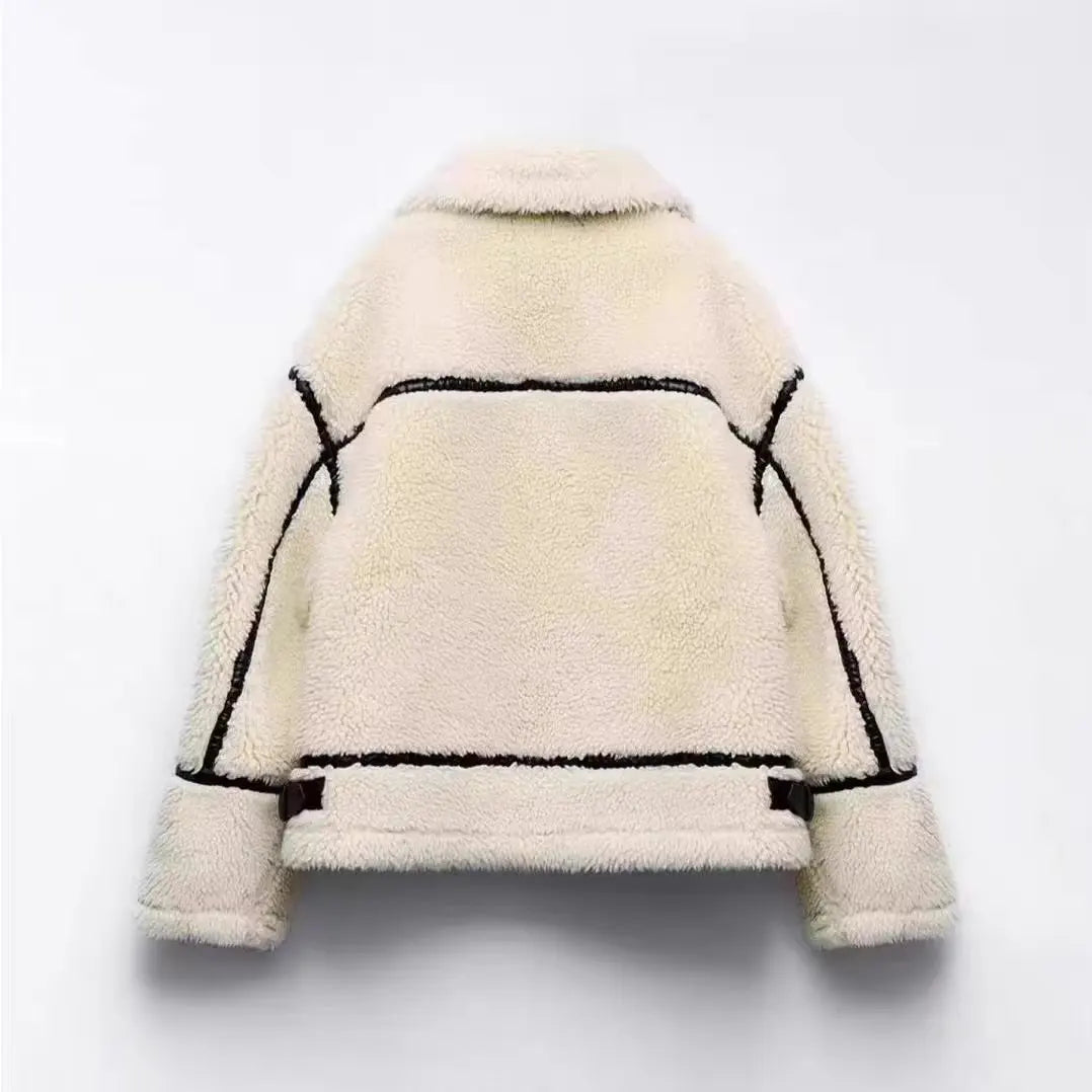 Women’s Long Jacket With Oversized Silhouette