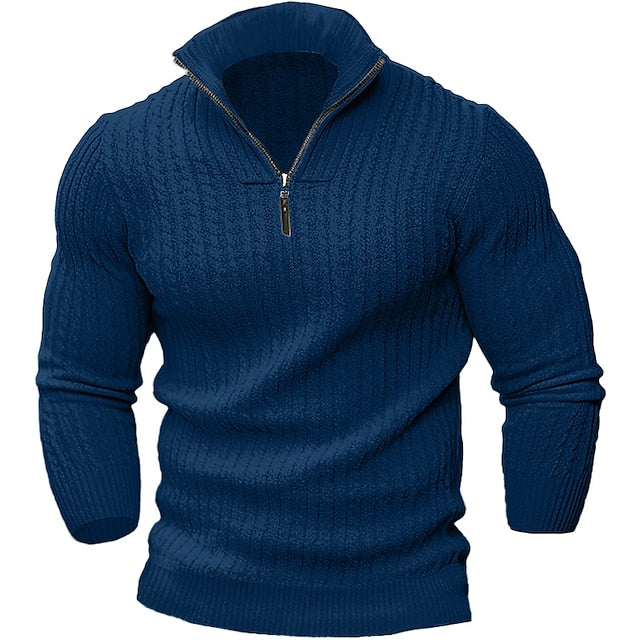 Felix – Versatile Warm Zipper Sweater for Men