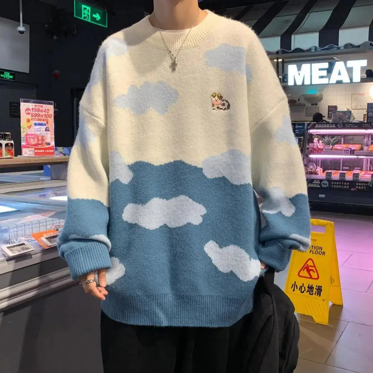 Jaime - Men's Trendy Casual Sweater with Fun Design