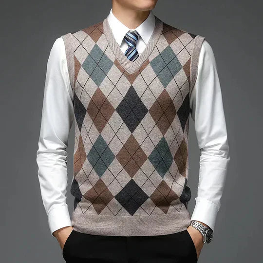 Dante - Elegant and Stylish Men's Knitted Vest