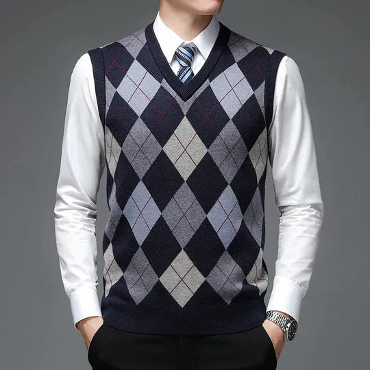 Dante - Elegant and Stylish Men's Knitted Vest