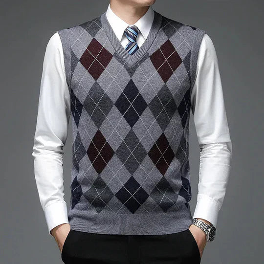 Dante - Elegant and Stylish Men's Knitted Vest