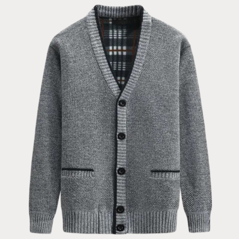 Lyle - Men's Trendy V Neck Cardigan