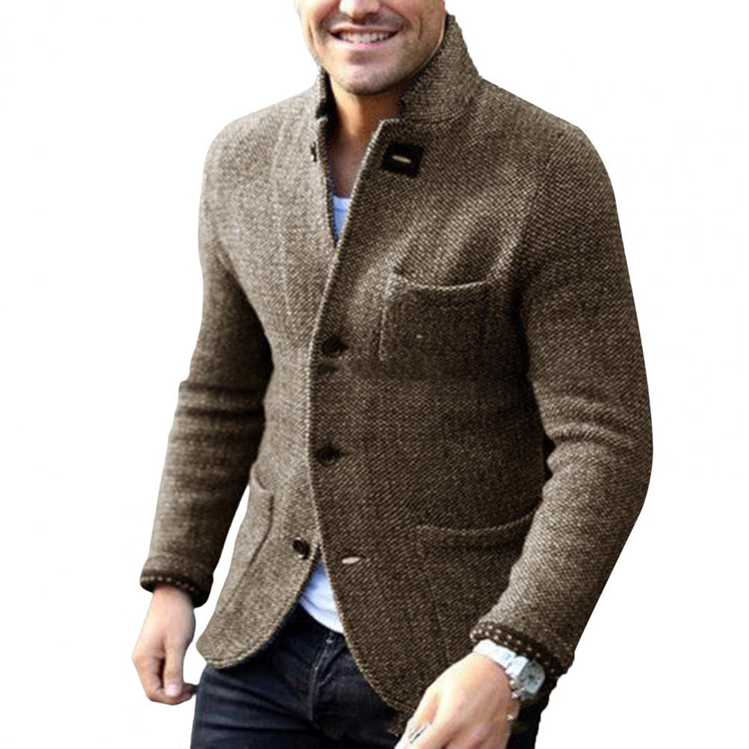 Jaxon - Men's Cardigan with Buttons