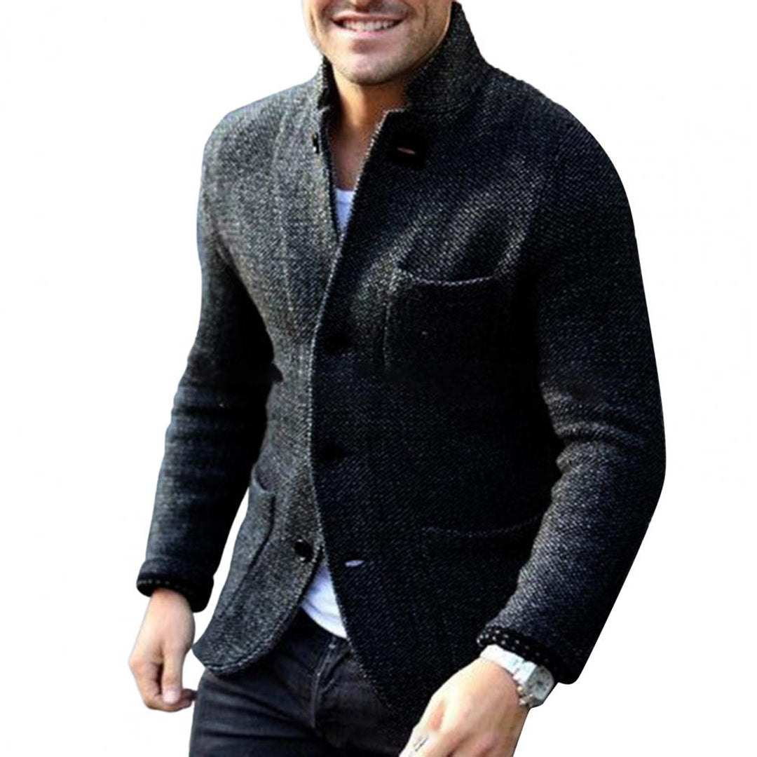 Jaxon - Men's Cardigan with Buttons