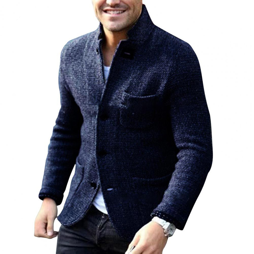 Jaxon - Men's Cardigan with Buttons