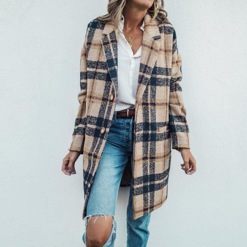 Women’s Long Winter Coat With Belted Waist