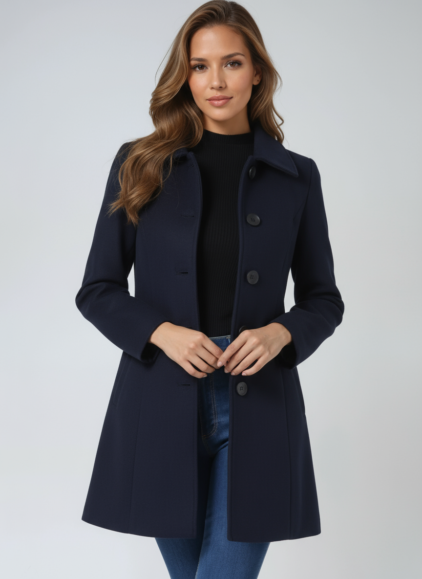 Josephine | Women's Single Breasted Winter Trench Coat 10