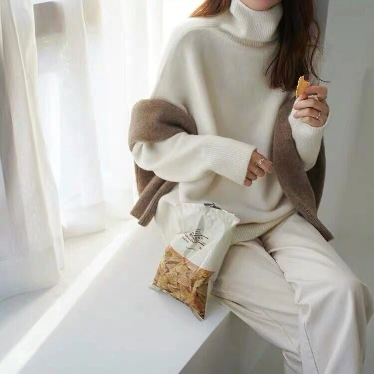 Loose Knitted Sweater for Women