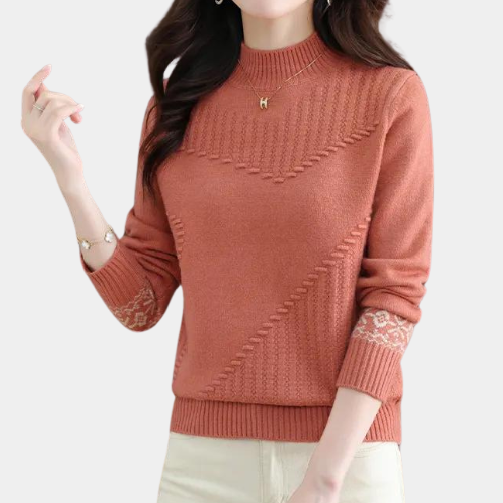 Asya - Women's Turtleneck Jumper