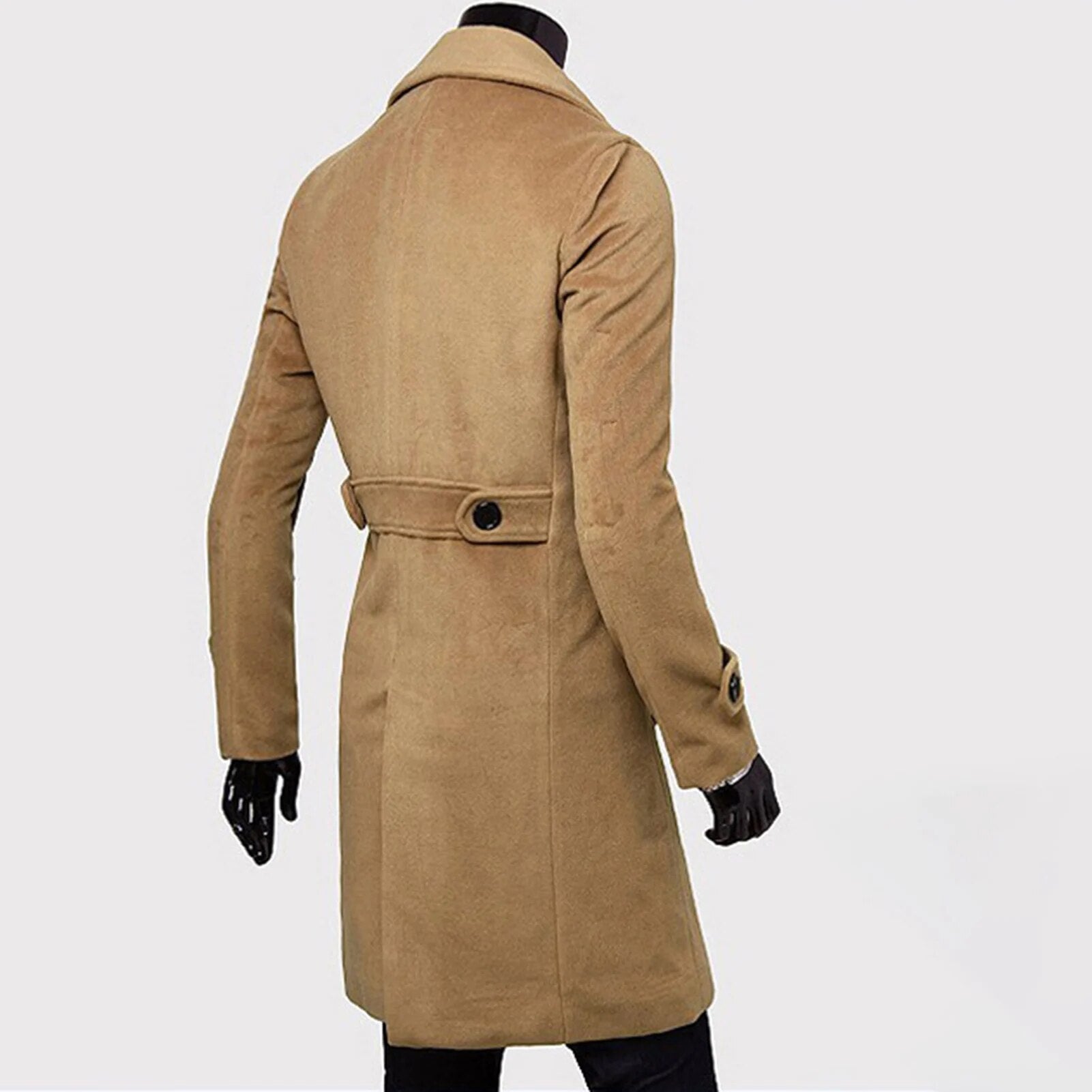 Brit - Double breasted windproof trenchcoat