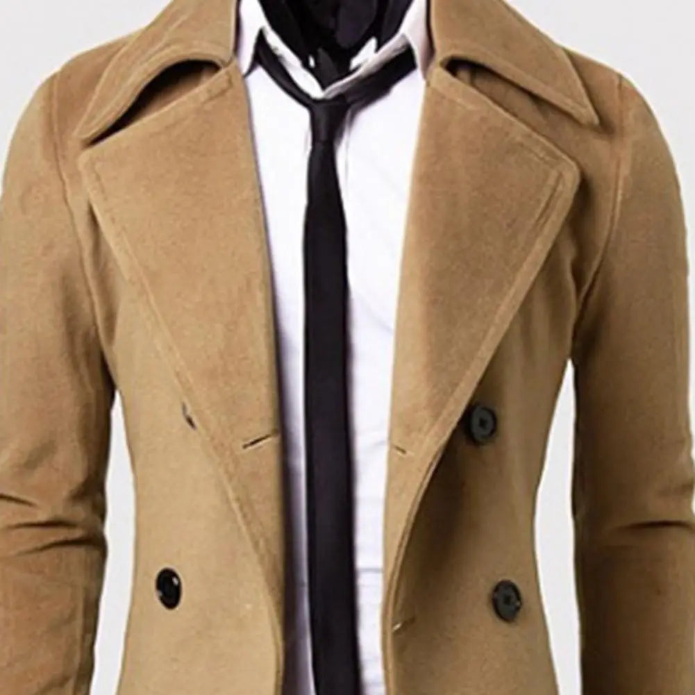 Brit - Double breasted windproof trenchcoat