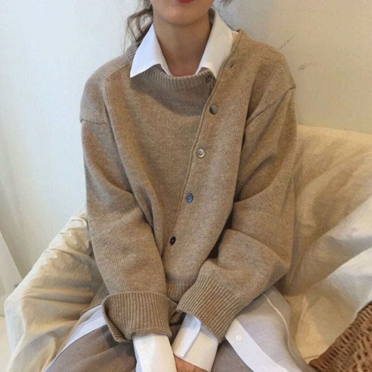Women’s Wrap Cardigan with V-Neck