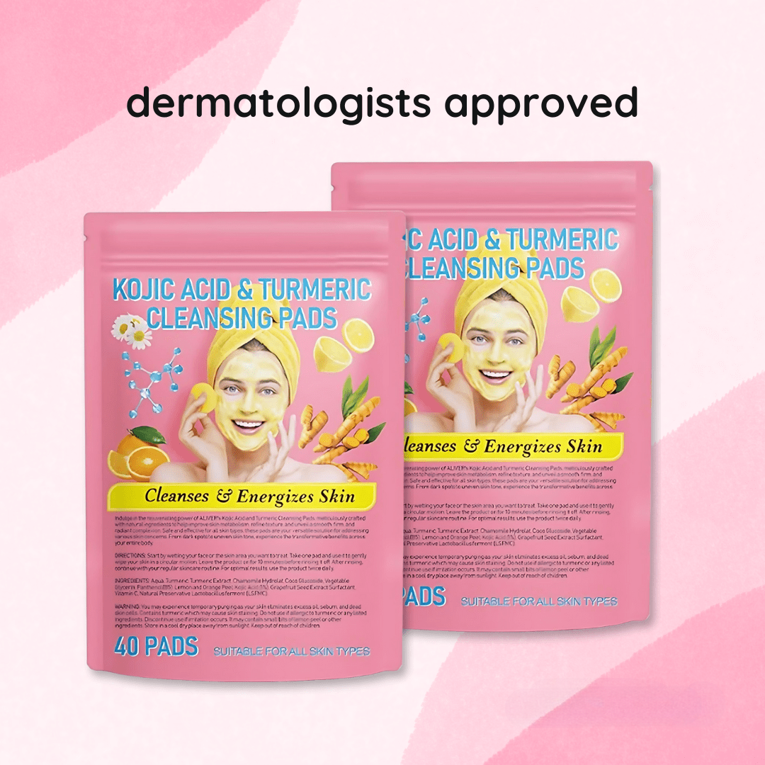 1+1 FREE | GlowVita™ Turmeric Kojic Acid Pads