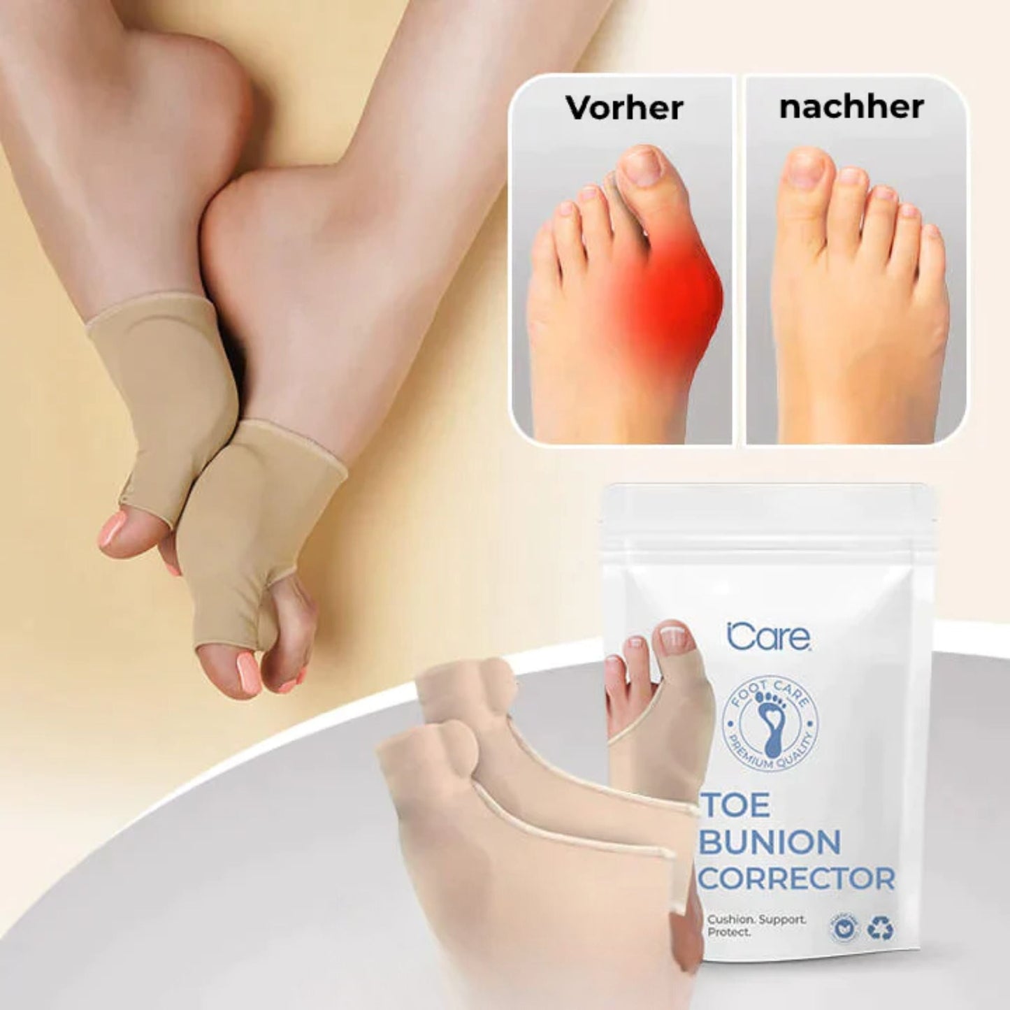 1+1 FREE | Orthopedic Hallux Valgus Corrector™ Relieves Foot Pain Instantly!