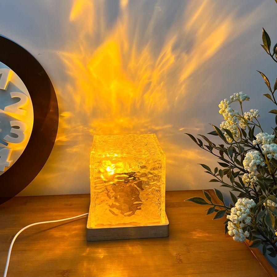 AquaGlow™ - Ripple Night Lamp