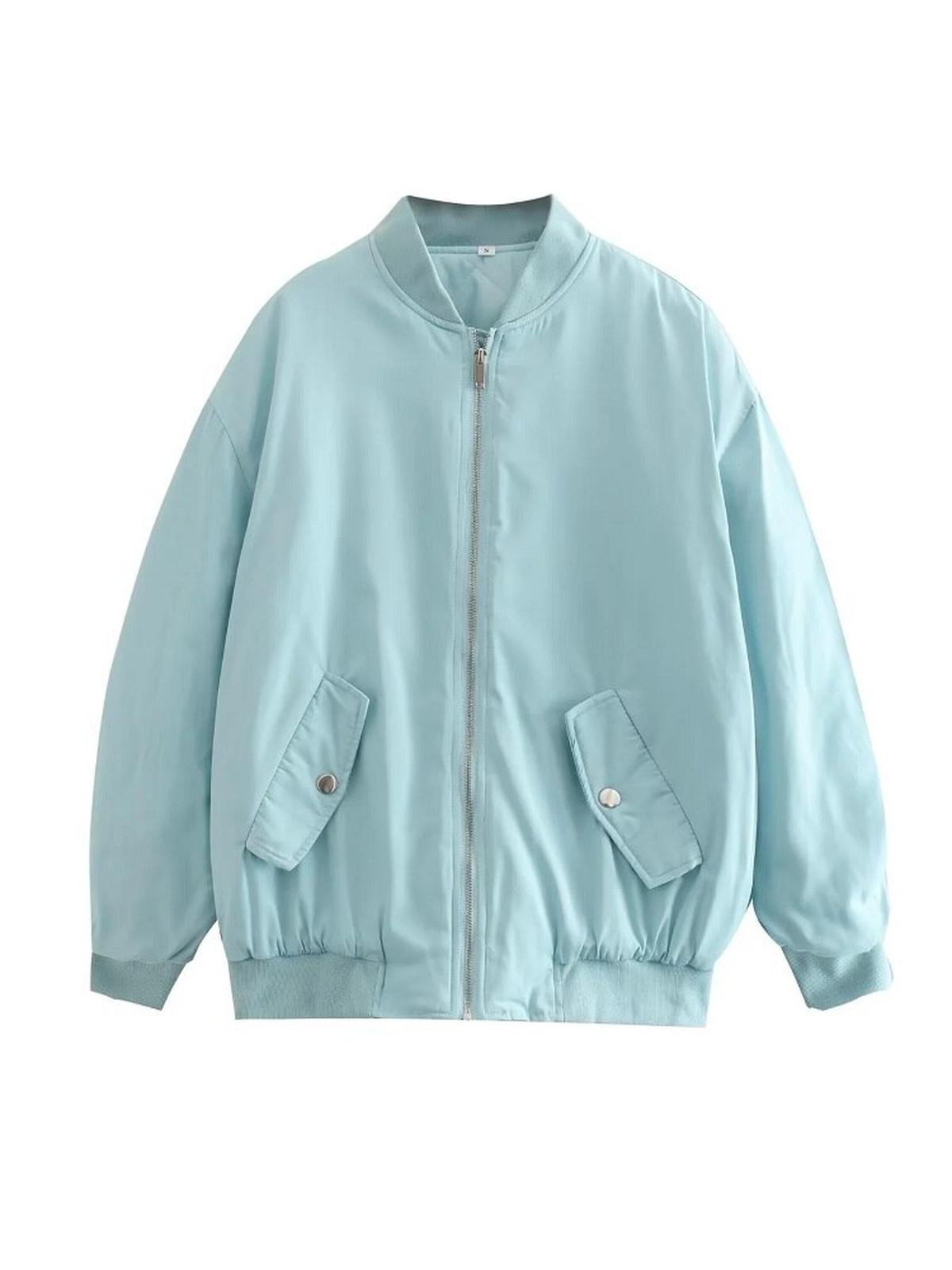 Oversized Bomber Jacket for Women