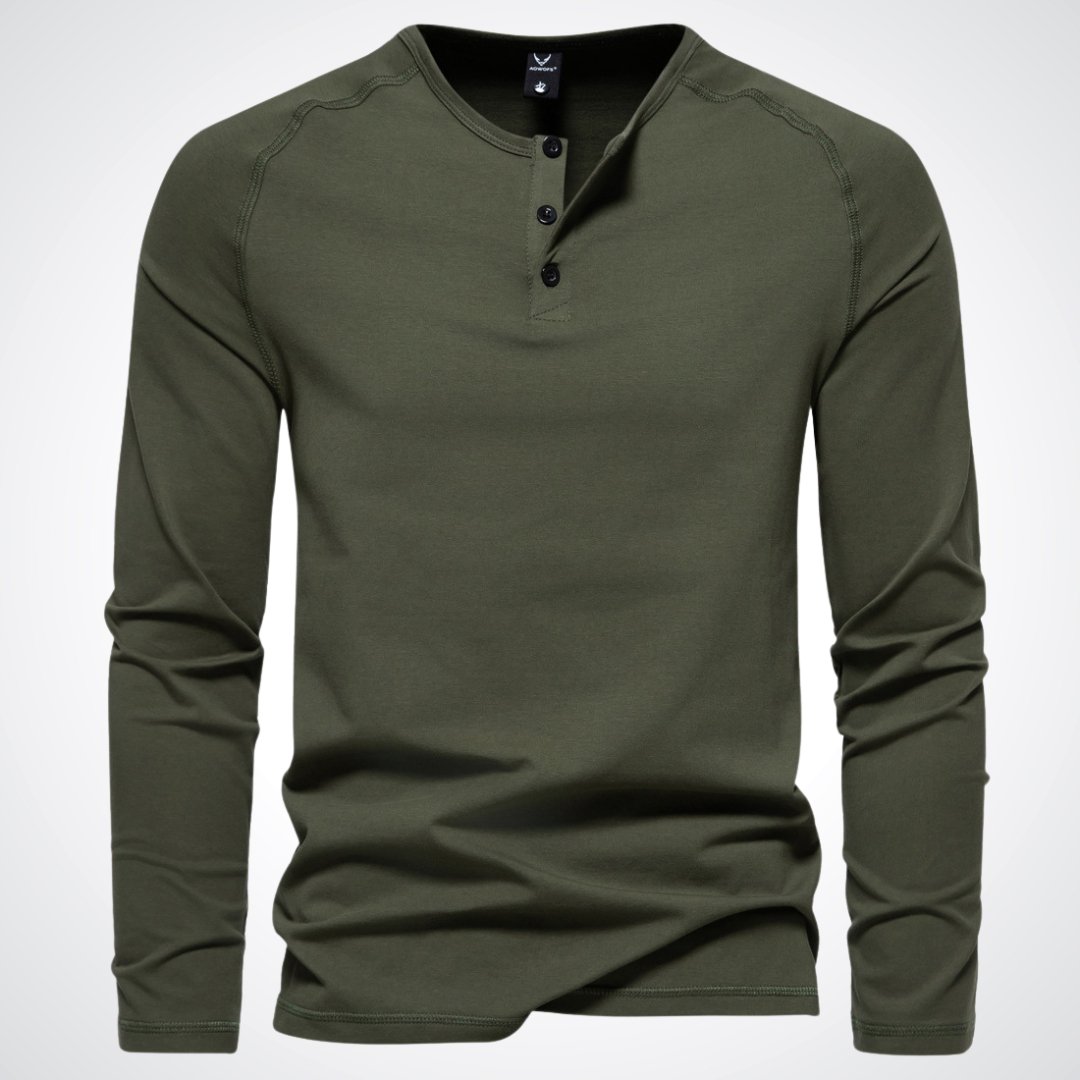 Matthius - Men's Half-Button Casual Sweater