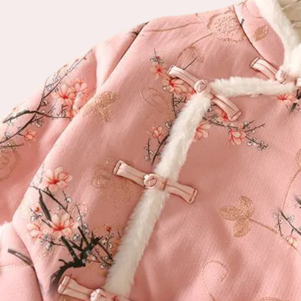 Esmaria - Women's Elegant Floral Jacket