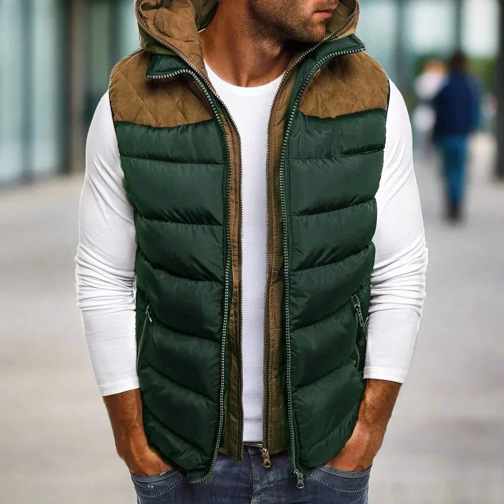 Kurt - Men's Padded Hooded Jacket