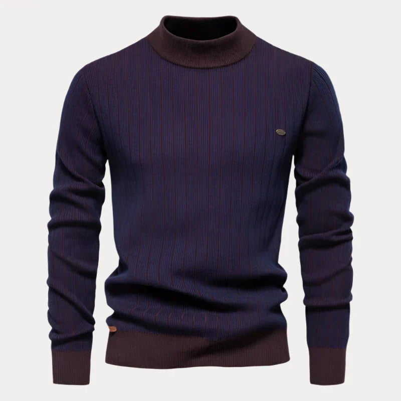 Leon - Men's luxury striped jumper