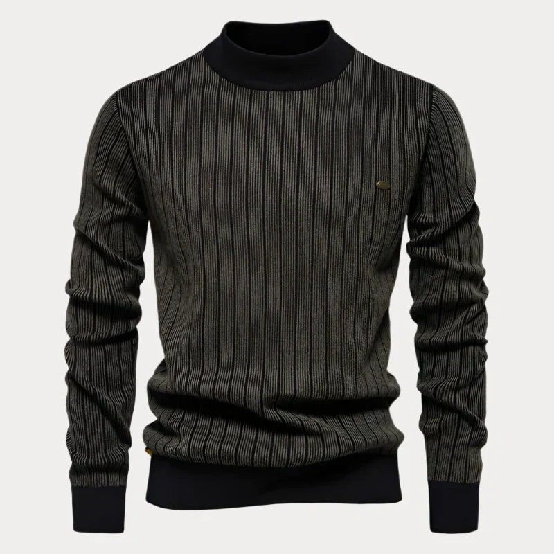 Leon - Men's luxury striped jumper