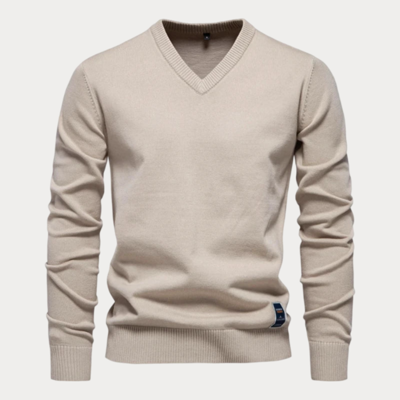 Coly - Men's classic V neck jumper