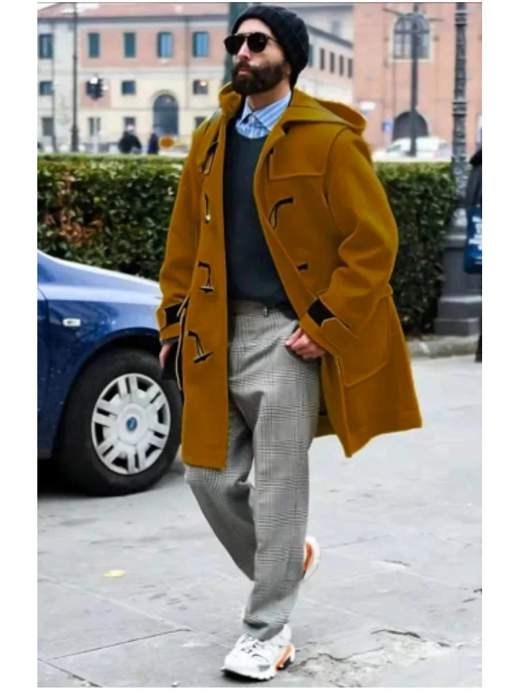 Leondre - Modern and Stylish Trench Coat for Men