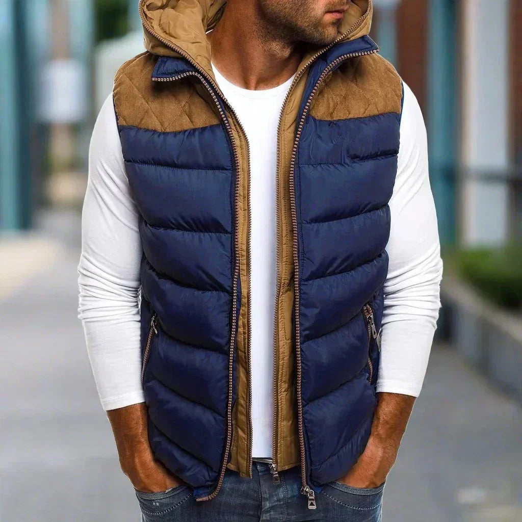 Kurt - Men's Padded Hooded Jacket