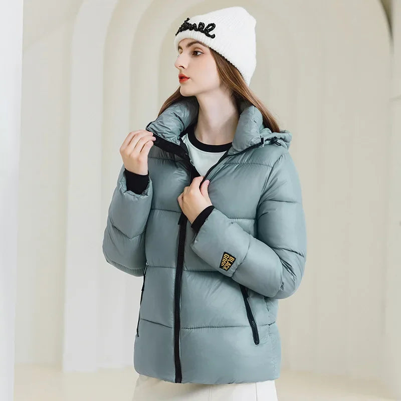 Freia - Women's winter parka in warm fashionable cotton