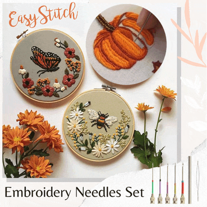 EasyStitch™ - Embroidery Needle Set, Improve Your Sewing Experience!