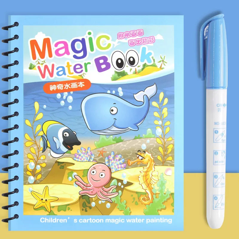 Magic Water Book™ - Keeps children busy for hours